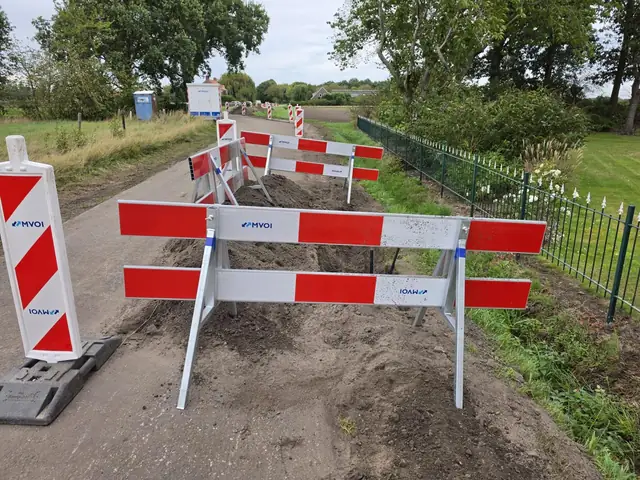 Afzetting bij een doorgang
